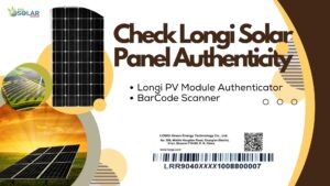 longi panel verification